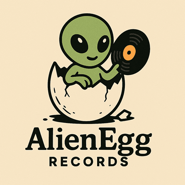 AlienEgg Records Vinyl Logo